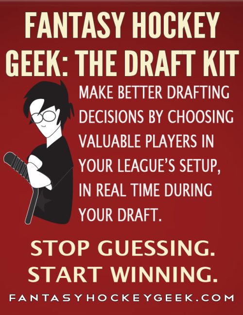 Fantasy Hockey Geek: The Draft Kit
