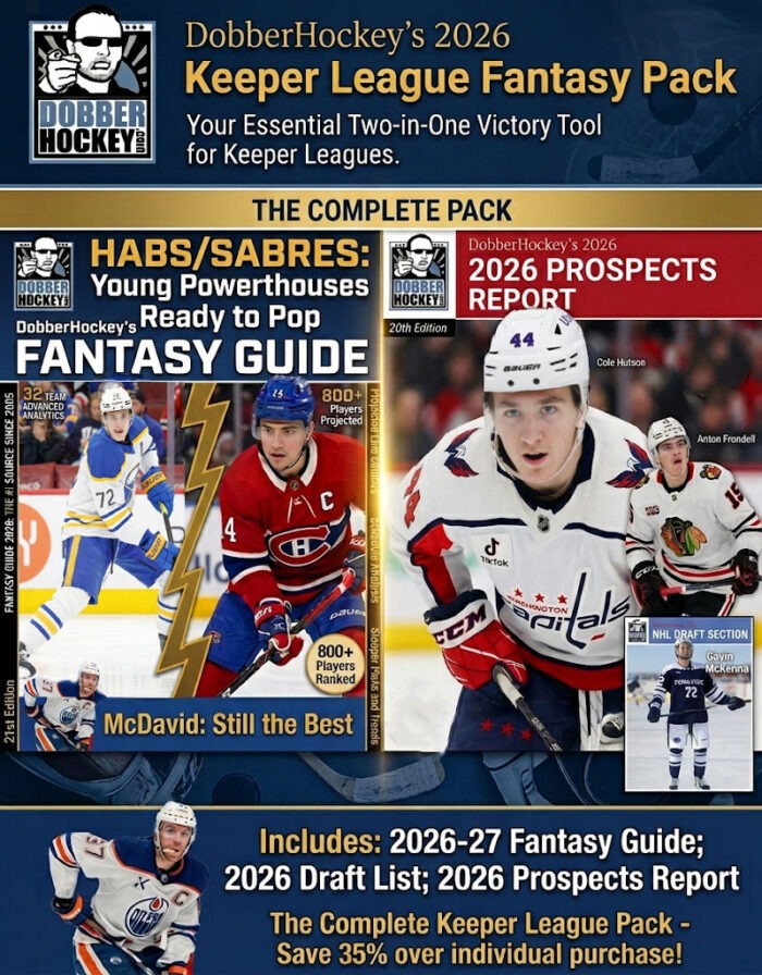 Daniel Rackley Dobber’s 2026 Fantasy Hockey Prospects Report – DobberSports